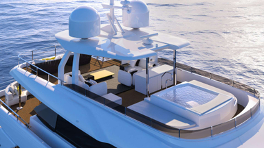 2017 Ferretti Yachts Navetta 33