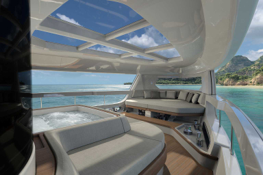 2022 Ferretti Yachts Infynito 90