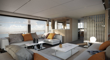 2022 Ferretti Yachts Infynito 90