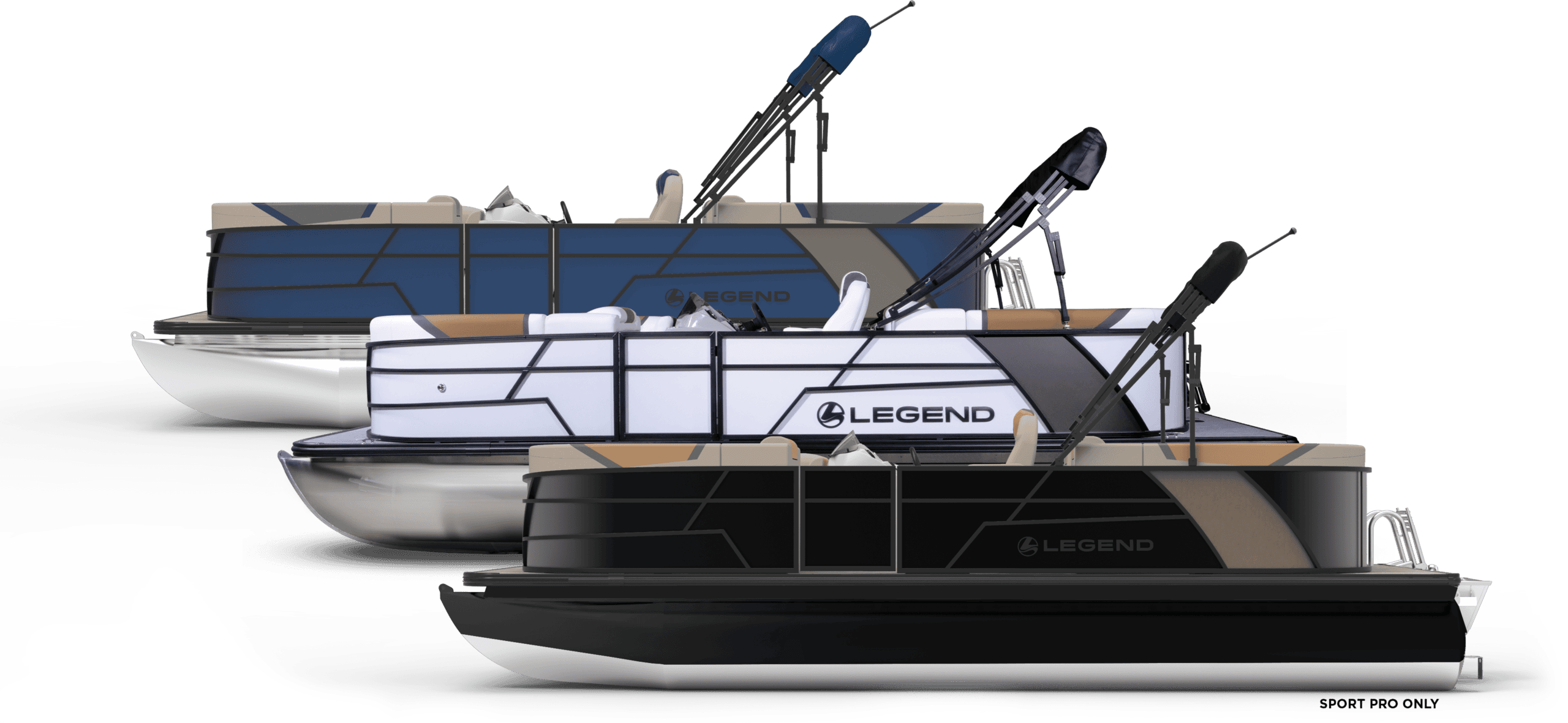 20123 Legend Boats E-Series 23 Dual Lounge