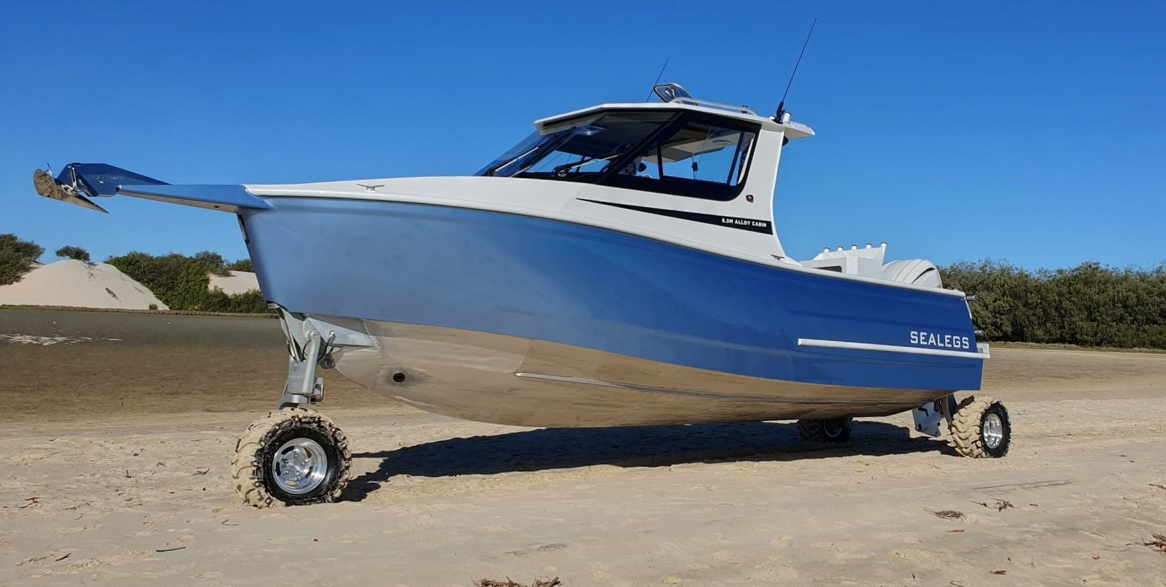 2022 Sealegs 8.5M Alloy Cabin