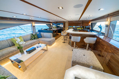 2023 Viking Yachts 90 Enclosed Bridge